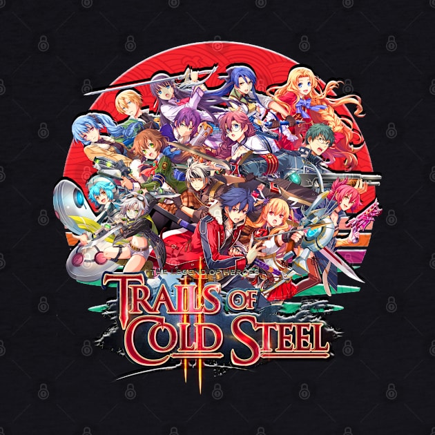 Trails of Cold Steel In Circle Logo V by RayyaShop